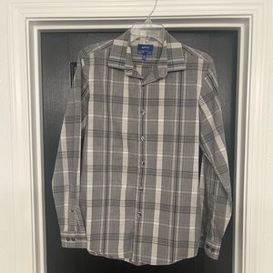 Mens dress collard button shirt